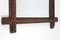 Tramp Art Rustic Wall Mirror in Hand Carved Basswood, Austria, 1860, Image 7
