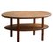 Danish Modern Oval Coffee Table in Pine by Rainer Daumiller, 1970s, Image 1