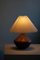Lampada da tavolo Mid-Century in ceramica, Danimarca, anni '50, Immagine 7