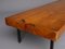 Vintage French Pine Low Table, 1950s 9