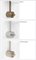 Fireworks Solare Collection Chrome Opaque Wall Lamp by Design for Macha 7