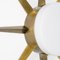 Windrose Solare Collection Wandlampe aus blickdichtem Chrom von Design für Macha 2