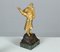 G. Flamend, Vive La France Skulpturen, Frühes 20. Jh., Vergoldete Bronze, 2er Set 20