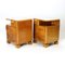 Art Deco Bedside Tables in Walnut, Czechoslovakia, 1930s, Set of 2, Image 7