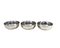 Silver-Plated Torsades Bowls from Christofle, Set of 3 3