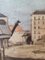 René Guinand, Immeubles et Constructions à Genève, óleo sobre lienzo, enmarcado, Imagen 4