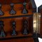 Set di giochi, carte e gioco da tavolo vittoriano in noce, XIX secolo, fine XIX secolo, Immagine 23