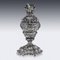 19th Century Silver Presentation Figural Ewer, Schiffer, Austria, 1845, Image 3