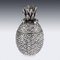 20th Century Italian Silver Plated Pineapple Ice Bucket, 1970s 5