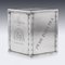 20th Century Indian Silver Tea Chest Shaped Caddy from Hamilton & Co, 1958 5