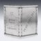 20th Century Indian Silver Tea Chest Shaped Caddy from Hamilton & Co, 1958, Image 3