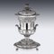 Coppa Trofeo in argento coloniale con coperchio, XIX secolo, India, anni '40, Immagine 3