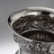 Coppa Trofeo in argento coloniale con coperchio, XIX secolo, India, anni '40, Immagine 27