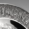 19th Century Chinese Export Silver Finger Bowl & Plate, Wang Hing, 1880s, Set of 2 19