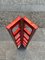 Vintage Red Foldable Ladder Scaleo from Velca, Italy, 1970s, Image 4