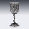 19th Century Chinese Export Silver Goblet, Woshing, 1870s 4