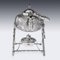 20th Century Chinese Export Silver Kettle on Stand, Sun Shing, 1900s 5