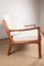 Danish Fabric Teak 3 -Seater Sofa by Ole Wanscher for France & Søn / France & Daverkosen, 1960s, Image 4