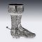 19th Century German Silver Boot Shaped Drinking Cup, Hanau, 1890s 5