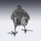 German Silver Pheasant Figures, Hanau, 1910, Set of 2, Image 5