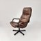 Vintage Leather Swivel Lounge Chair by Berg Furniture, 1970s 6