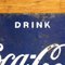 Insegna pubblicitaria Coca Cola smaltata del XX secolo, anni '10, Immagine 6