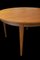 Danish Round Teak Dining Table from Omann Jun 2