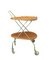 Serving Trolley in Teak and Brass, 1950s 1