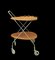 Serving Trolley in Teak and Brass, 1950s 8