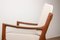 Danish Teak Senator Model Armchair and New Loop Fabric by Ole Wanscher for France & Son, 1960s, Image 12