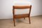 Danish Teak Senator Model Armchair and New Loop Fabric by Ole Wanscher for France & Son, 1960s 4