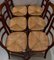 20th Century Chairs in Cherry, 1950s, Set of 6, Image 8