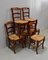 20th Century Chairs in Cherry, 1950s, Set of 6 2