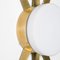 Classic Solare Collection Chrome Opaque Wall Lamp by Design for Macha, Image 3