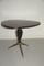 Table Basse en Palissandre et Laiton, Italie, 1950s 1