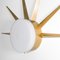 Polierte gebürstete Dawn Solare Collection Wandlampe von Design für Macha 2