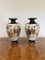 Große japanische Satsuma Vasen, 1900er, 2er Set 1