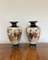 Große japanische Satsuma Vasen, 1900er, 2er Set 5