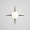 Cross Solare Collection Chrome Opaque Wall Lamp by Design for Macha 1