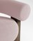 Cassete Armchair in Boucle Rose Smoked Oak by Alter Ego for Collector 2
