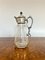 Victorian Glass and Silver Plated Claret Jug, 1860s 9