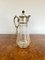 Victorian Glass and Silver Plated Claret Jug, 1860s 8