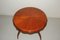 Round Italian Table with Curved Legs, 1940s 4