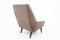 Danish Lounge Chair in Beige Boucle, 1960s 6