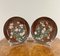 Antichi divisori piatti, Giappone, inizio XX secolo, set di 2, Immagine 5
