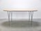 Walnut Elliptical Table by Piet Hein & Bruno Mathsson for Fritz Hansen, 1960s 10