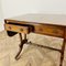 Antique English Mahogany Drop-Leaf Stretcher Table on Castors, 19th Century 3