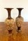 Antique Victorian Doulton Vases, 1880, Set of 2 5