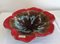 Conchiglia vintage a forma di papavero in ceramica smaltata di Vallauris, Francia, anni '70, Immagine 2