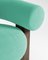 Cassete Armchair in Boucle Teal and Smoked Oak by Alter Ego for Collector 2